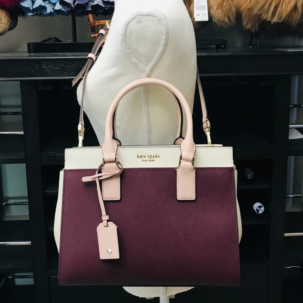 2PCS Kate Spade Medium Cameron Satchel Wallet Set - Picture 7 of 8